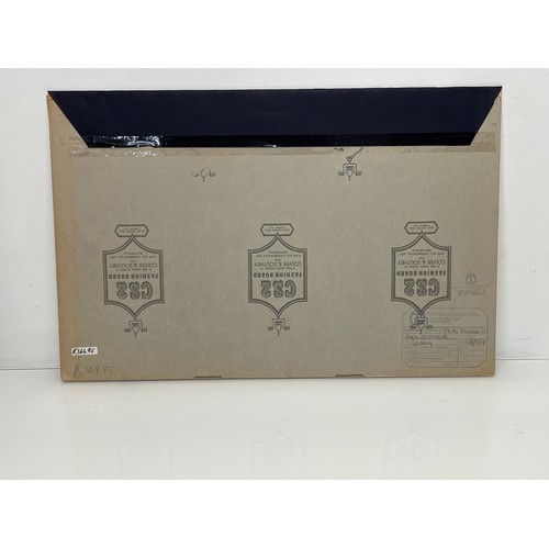 322 - Military Art, original packaging,Matchbox model kit original artwork, German Panzer Tank, a painting... 