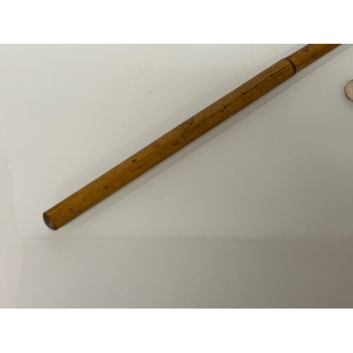 36 - Militaria, swagger stick, a bamboo baton, 61 cm long

This lot is available for in-house shipping