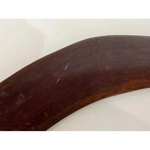 298 - Aboriginal boomerang, 60 cm long.

This lot is available for in-house shipping