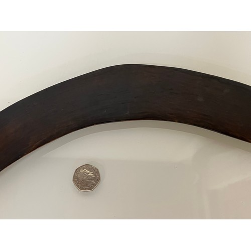 298 - Aboriginal boomerang, 60 cm long.

This lot is available for in-house shipping