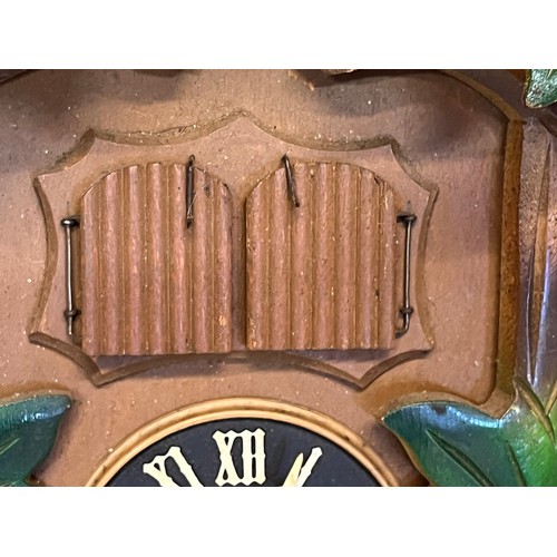 304 - A Mid Century Happy Wanderer Cuckoo Clock with a Thorens movement.

This lot is available for in-hou... 