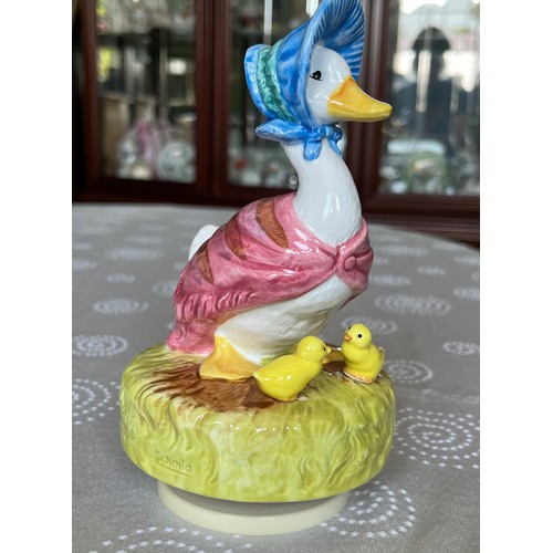 272 - Beatrix Potter collectable ceramic figurine, Schmid, Jemima Puddle Duck.

This lot is available for ... 