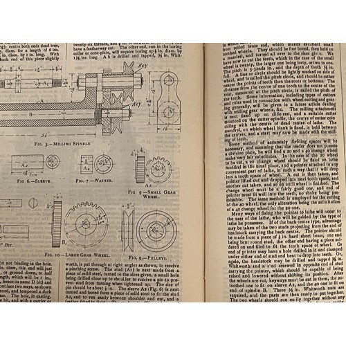 384 - Ephemera, model Engineering, boats trains etc, bound periodical Model Engineer volume VIII 1903. 

T... 