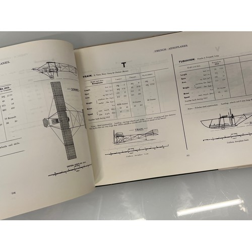 178 - Aeronautical ephemera, pioneer aviation, aircraft. 1913 edition of Janes all the Worlds Aircraft.

T... 