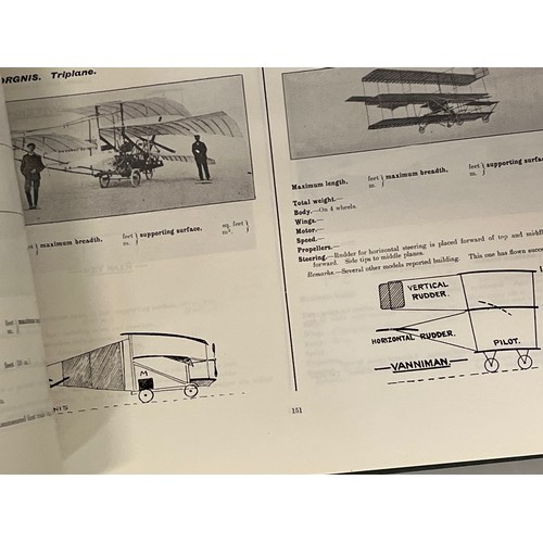 180 - Aeronautical ephemera, pioneer aviation, aircraft. 1909 edition of Janes all the Airships.

This lot... 