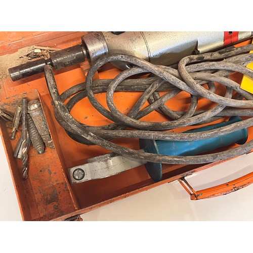 192 - A cased Metabo Bohrhammer 116, from a large collection of wood working and other tools.

This lot is... 