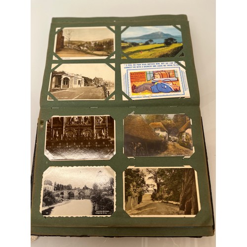 317 - A family collection of over 300 mostly early C20th postcards in a large album and additional loose e... 