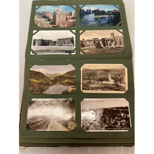 317 - A family collection of over 300 mostly early C20th postcards in a large album and additional loose e... 