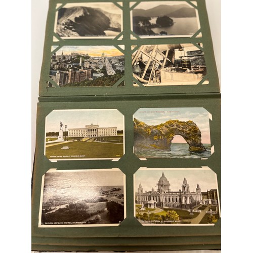 317 - A family collection of over 300 mostly early C20th postcards in a large album and additional loose e... 