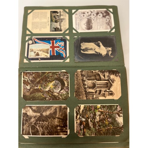 317 - A family collection of over 300 mostly early C20th postcards in a large album and additional loose e... 