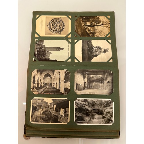 317 - A family collection of over 300 mostly early C20th postcards in a large album and additional loose e... 