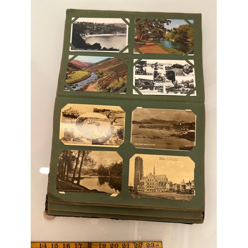 317 - A family collection of over 300 mostly early C20th postcards in a large album and additional loose e... 