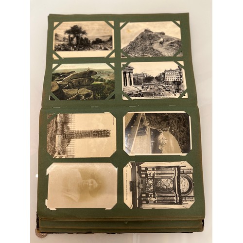 317 - A family collection of over 300 mostly early C20th postcards in a large album and additional loose e... 