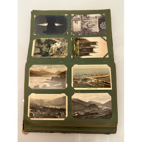 317 - A family collection of over 300 mostly early C20th postcards in a large album and additional loose e... 