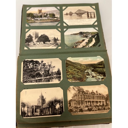 317 - A family collection of over 300 mostly early C20th postcards in a large album and additional loose e... 