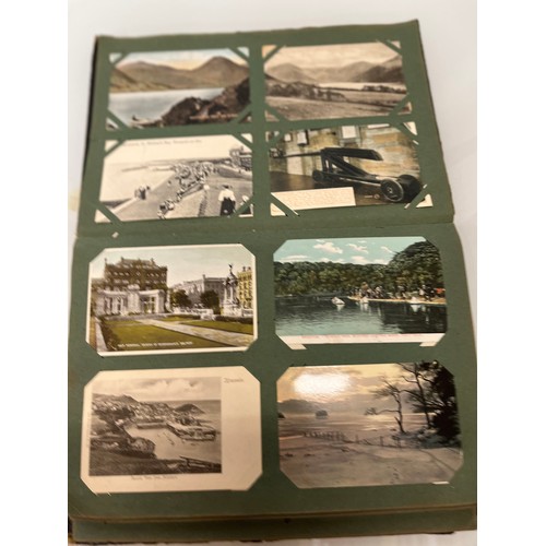 317 - A family collection of over 300 mostly early C20th postcards in a large album and additional loose e... 