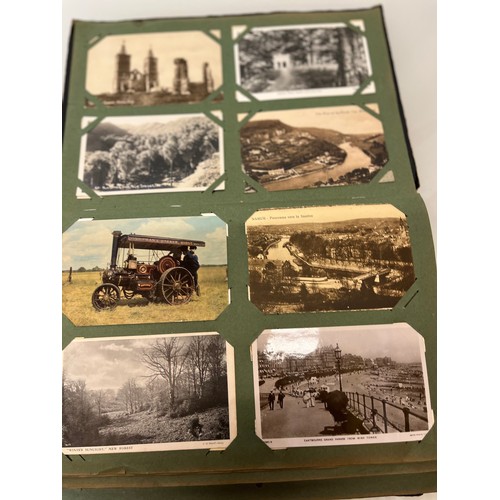 317 - A family collection of over 300 mostly early C20th postcards in a large album and additional loose e... 