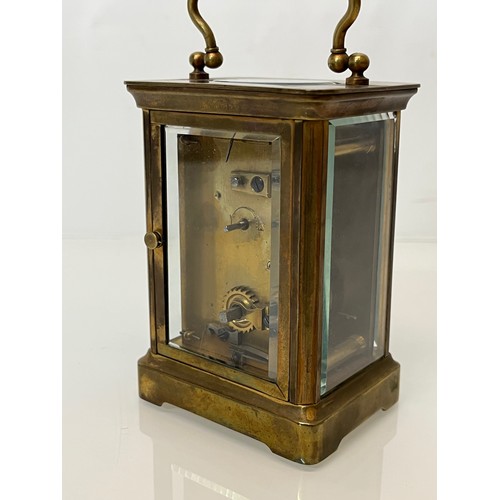 318 - C20th carriage clock, by the Royal Clockmaker, Dyson of Windsor, working.

This lot is available for... 