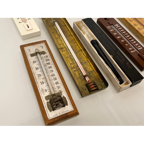 320 - A collection of thermometers, 13 in all.

This lot is available for in-house shipping