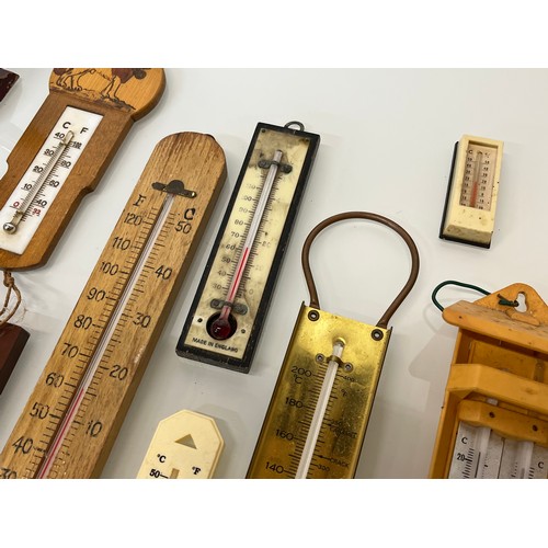 320 - A collection of thermometers, 13 in all.

This lot is available for in-house shipping