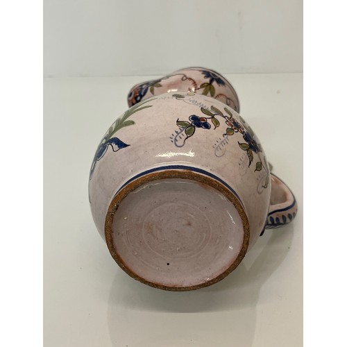 343 - Pottery jug with painted coat of arms to the front.
18 cm tall.
This lot is available for in-house s... 