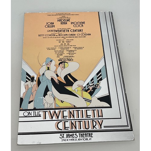 375 - Art Deco New York theatre poster printed on mirrored board 36 cm x 57 cm.

This lot is available for... 