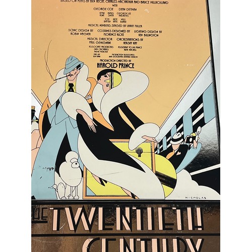 375 - Art Deco New York theatre poster printed on mirrored board 36 cm x 57 cm.

This lot is available for... 