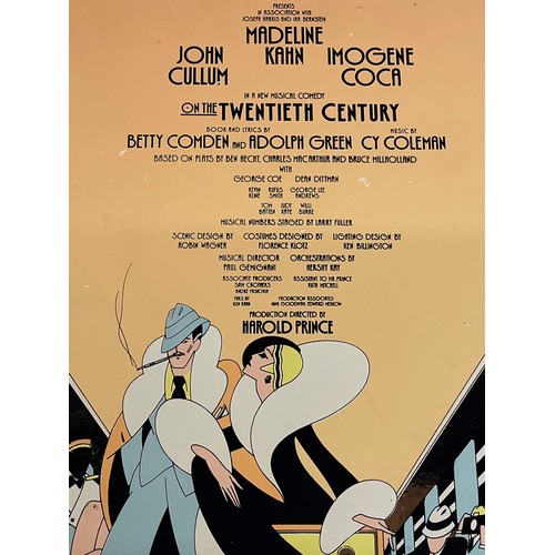 375 - Art Deco New York theatre poster printed on mirrored board 36 cm x 57 cm.

This lot is available for... 