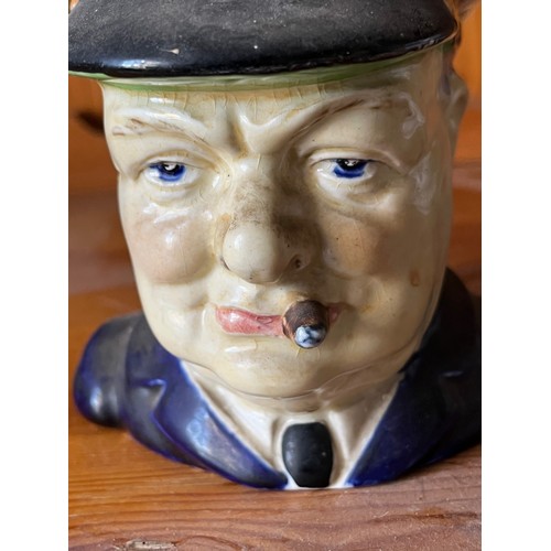 49 - Winston Churchill character jug.

This lot is available for in-house shipping