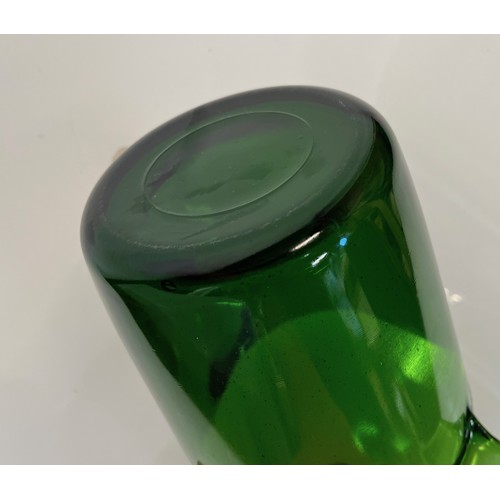 92 - Emerald Green glass wine cooler.

This lot is available for in-house shipping