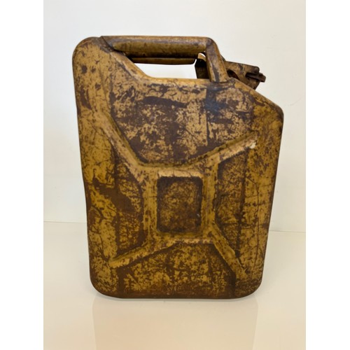 105 - British military Jerry can marked W& W  1943 retaining its original paint.

This lot is available fo... 