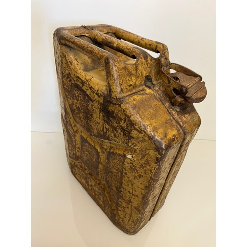 105 - British military Jerry can marked W& W  1943 retaining its original paint.

This lot is available fo... 