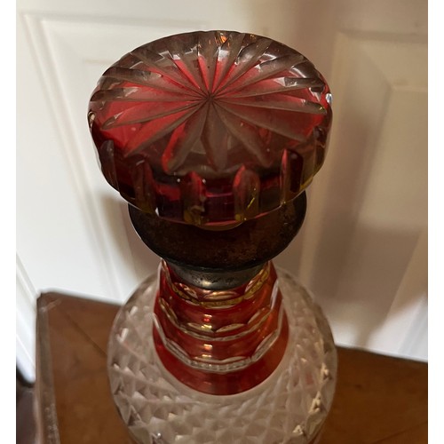 408 - Bohemian cut glass decanter.

This lot is available for in-house shipping