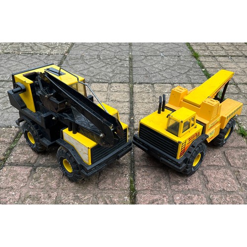 413 - Two large Tonka toy cranes.

This lot is available for in-house shipping