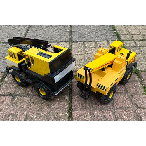 413 - Two large Tonka toy cranes.

This lot is available for in-house shipping