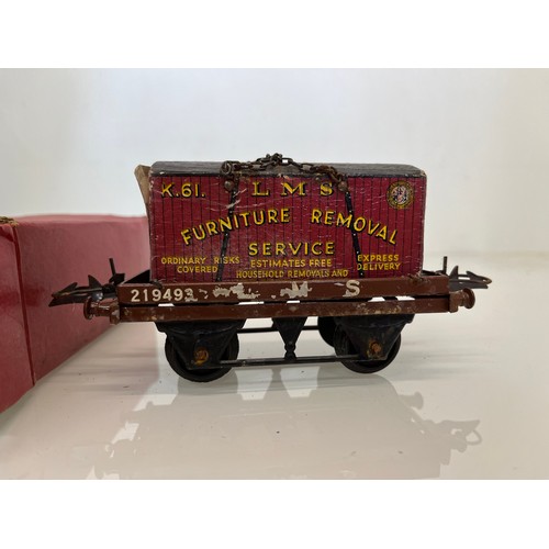 423 - Boxed Hornby O gauge Furniture Removal Wagon

This lot is available for in-house shipping