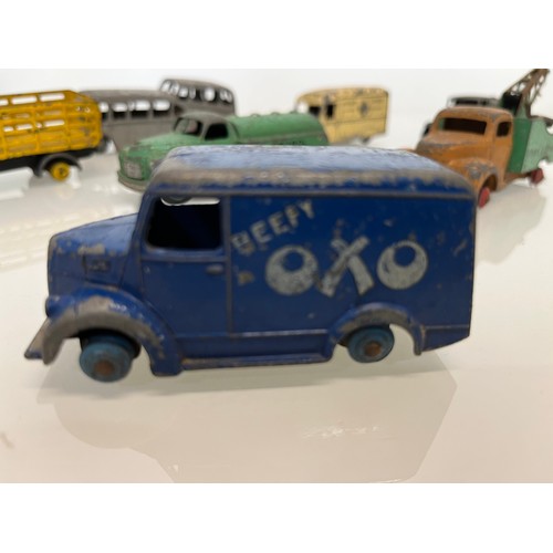 432 - A collection of diecast Dinky toys, vans and buses etc.

This lot is available for in-house shipping