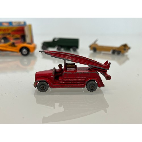 436 - A collection of diecast Matchbox toys, cars fire engines etc.

This lot is available for in-house sh... 