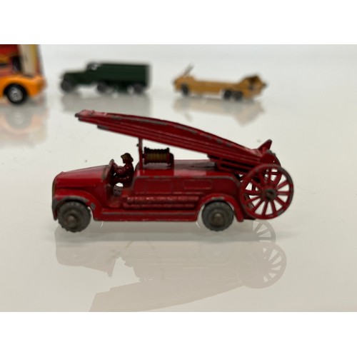 436 - A collection of diecast Matchbox toys, cars fire engines etc.

This lot is available for in-house sh... 