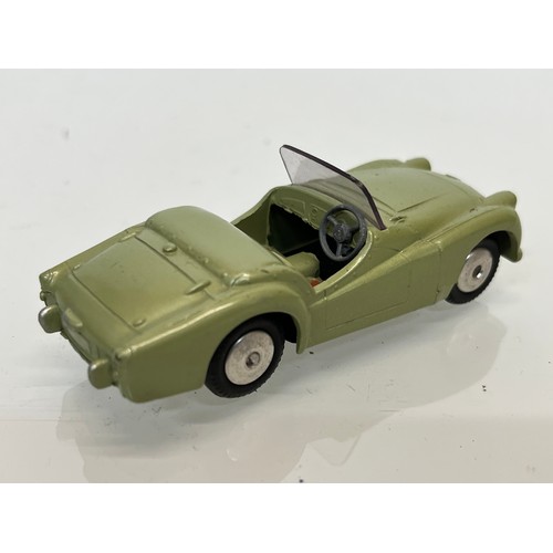 440 - A diecast Corgi toys, car Triumph TR3 in green..

This lot is available for in-house shipping