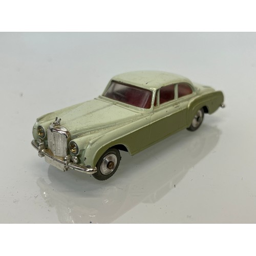 441 - A diecast Corgi toys, car Bentley Continental two tone in green..

This lot is available for in-hous... 