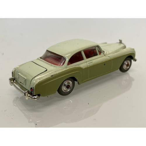 441 - A diecast Corgi toys, car Bentley Continental two tone in green..

This lot is available for in-hous... 