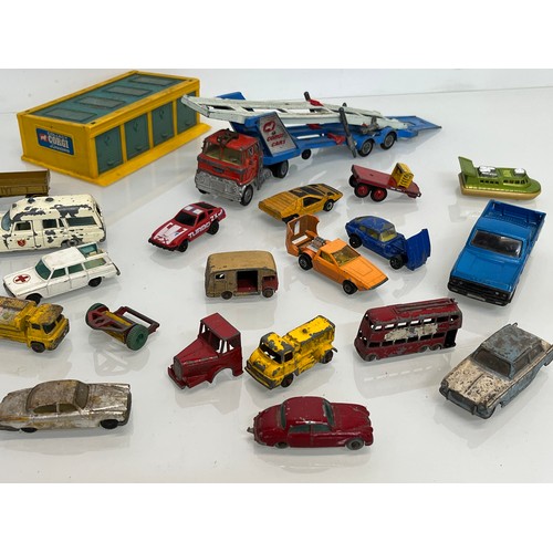 447 - A collection of diecast toys Corgi and Matchbox.

This lot is available for in-house shipping