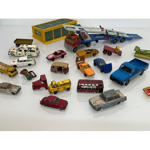 447 - A collection of diecast toys Corgi and Matchbox.

This lot is available for in-house shipping