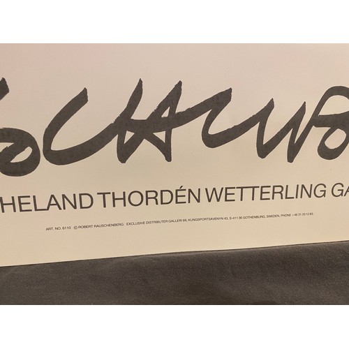 378 - Vintage Exhibition Poster from the Heland Thorden Wetterling Gallery in Stockholm Sweden. 
Produced ... 