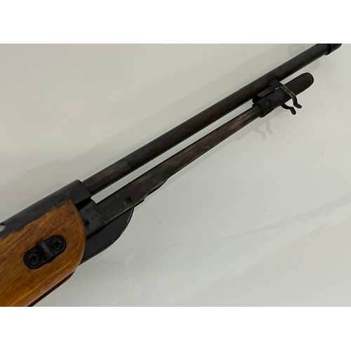 479 - .22 air rifle with under lever action.

This lot is collection only.