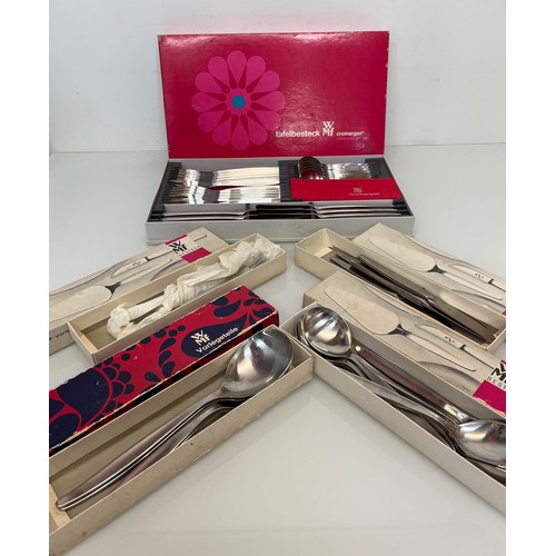 481 - Vintage 1970’s WMF cutlery boxed and unused in a presentation box.

This lot is available for in-hou... 