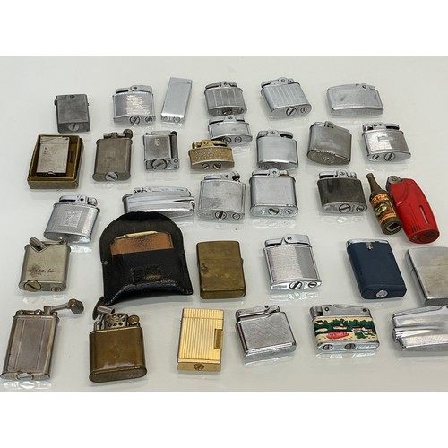 485 - A collection of pocket cigarette lighters, 33 in all.

This lot is available for in-house shipping.