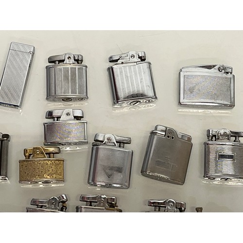 485 - A collection of pocket cigarette lighters, 33 in all.

This lot is available for in-house shipping.