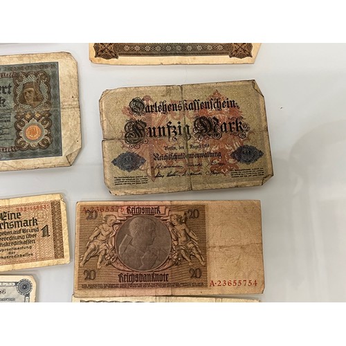 149 - Bank notes, 1914 – 1920’s, a collection of German bank notes etc.

This lot is available for in-hous... 
